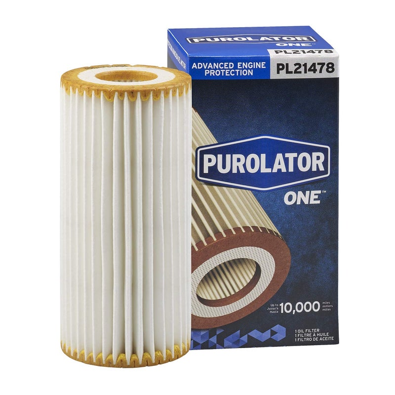 Purolator PL21478 PurolatorONE Advanced Engine Protection Cartridge Oil Filter Compatible With Volkswagen Tiguan, Passat, Jetta, GTI, Atlas, Beetle, Audi Q5, Q3, Q7, A3 and Porsche Macan - Image 1